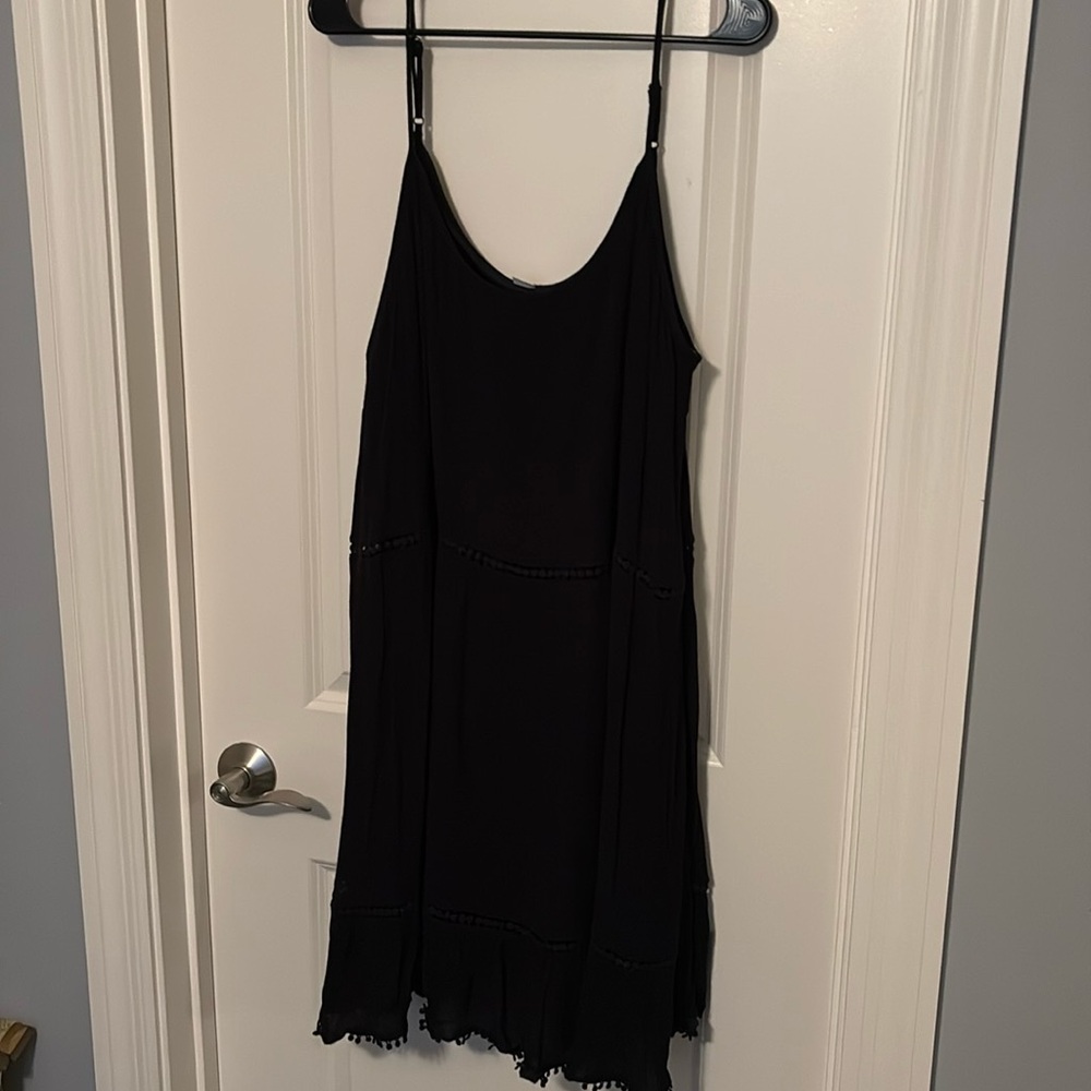Black swing dress